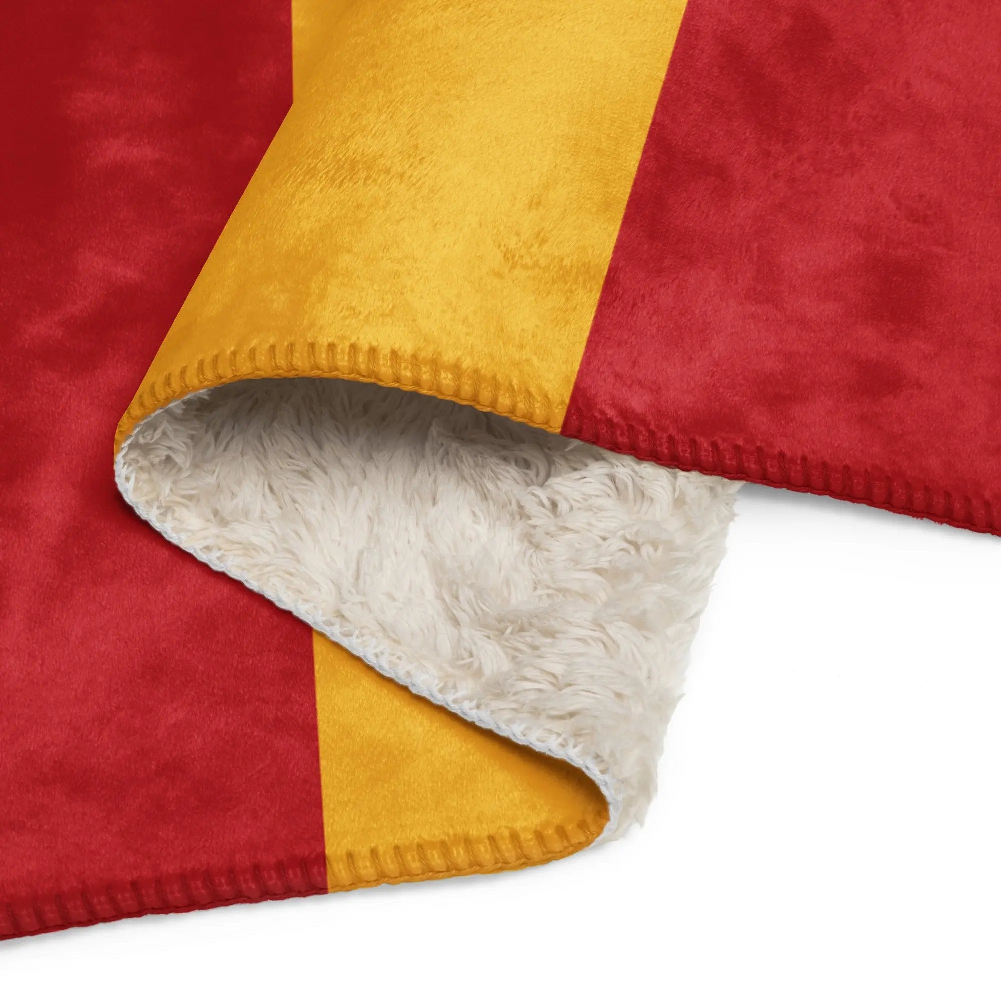 Comprar Manta sherpa Bandera España La Flamenca de Borgoña Bandera España