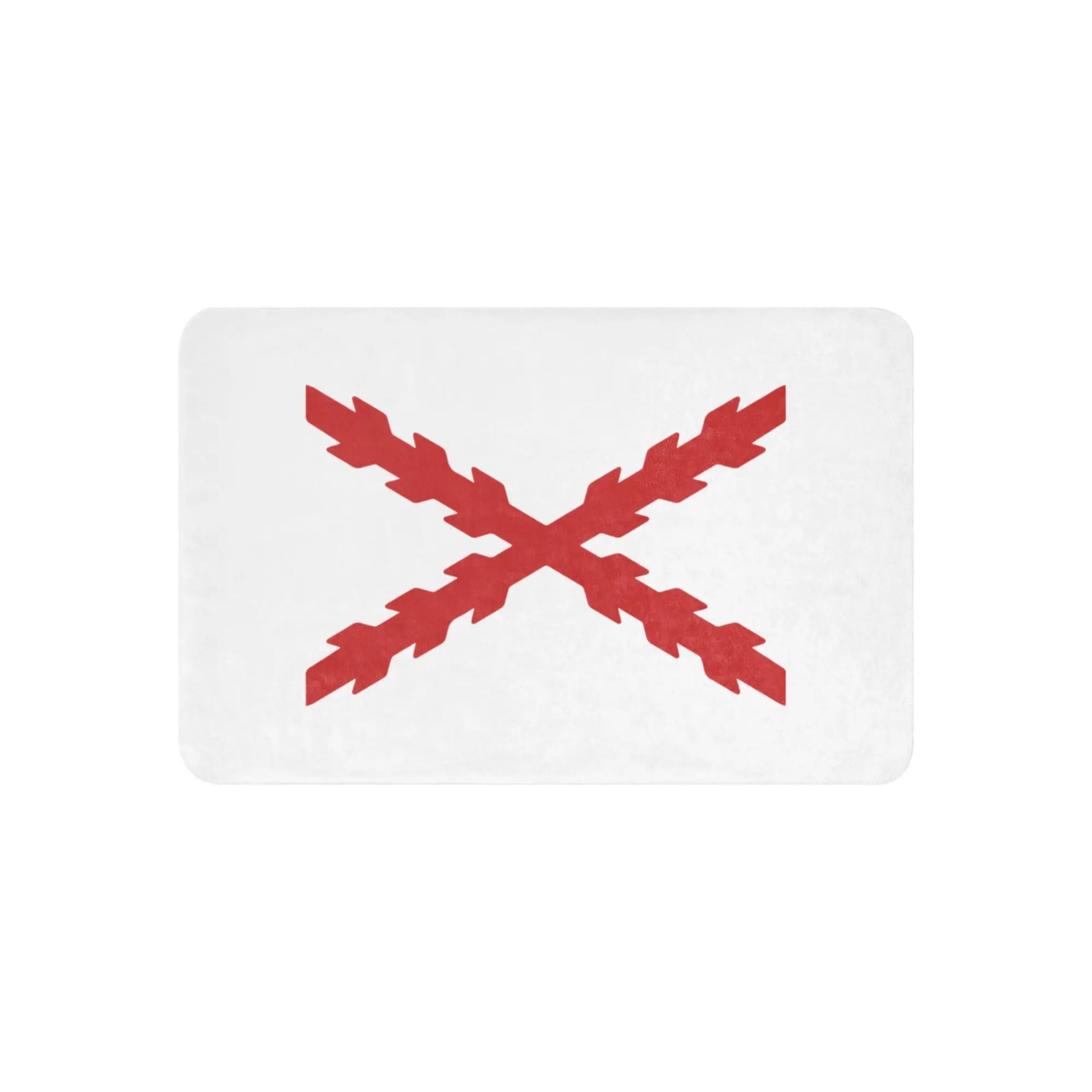 Comprar Manta sherpa Cruz de Borgoña La Flamenca de Borgoña, Bandera de España, Cruz de Borgoña, Patricia Muñoz, VOX, Santiago Abascal