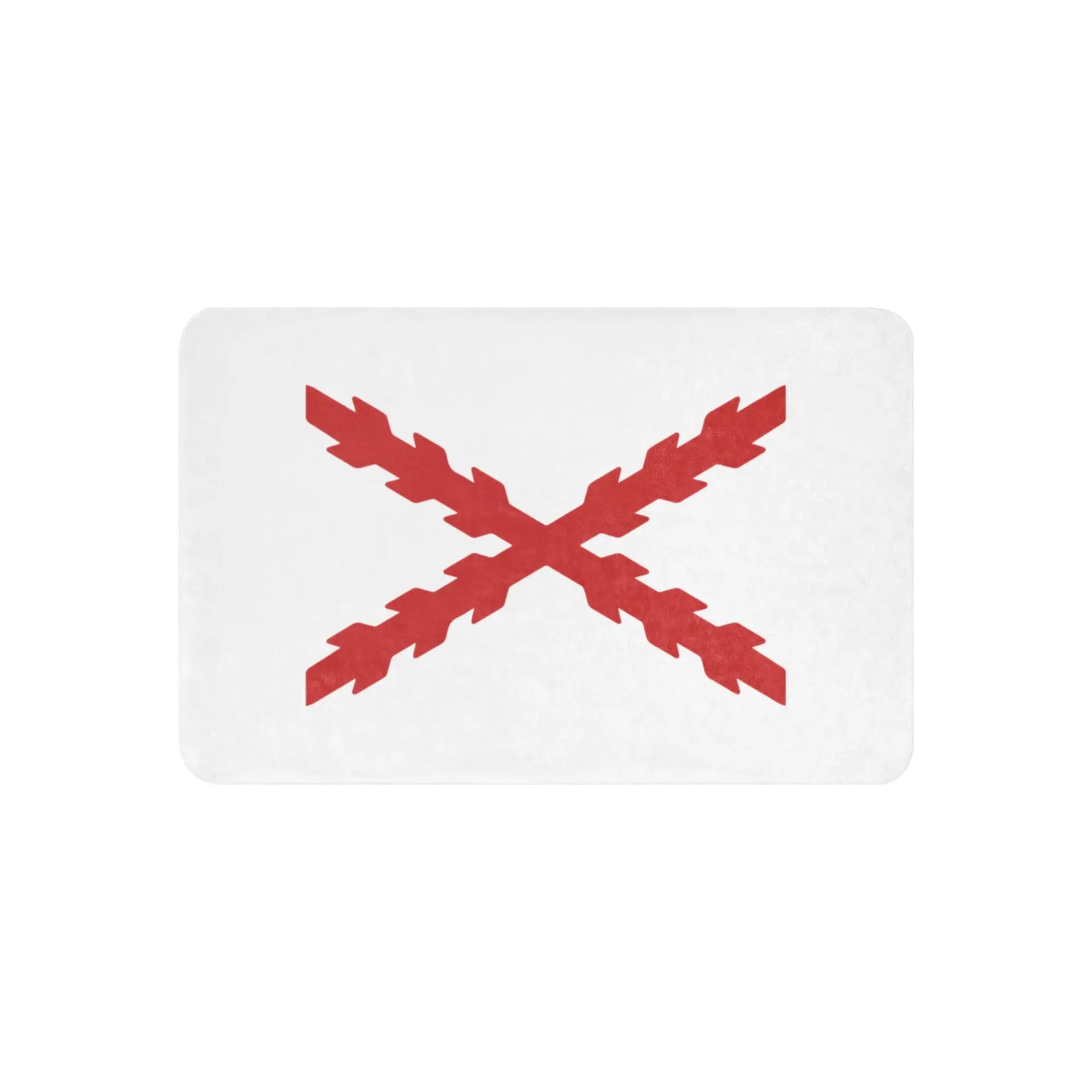 Comprar Manta sherpa Cruz de Borgoña La Flamenca de Borgoña, Bandera de España, Cruz de Borgoña, Patricia Muñoz, VOX, Santiago Abascal