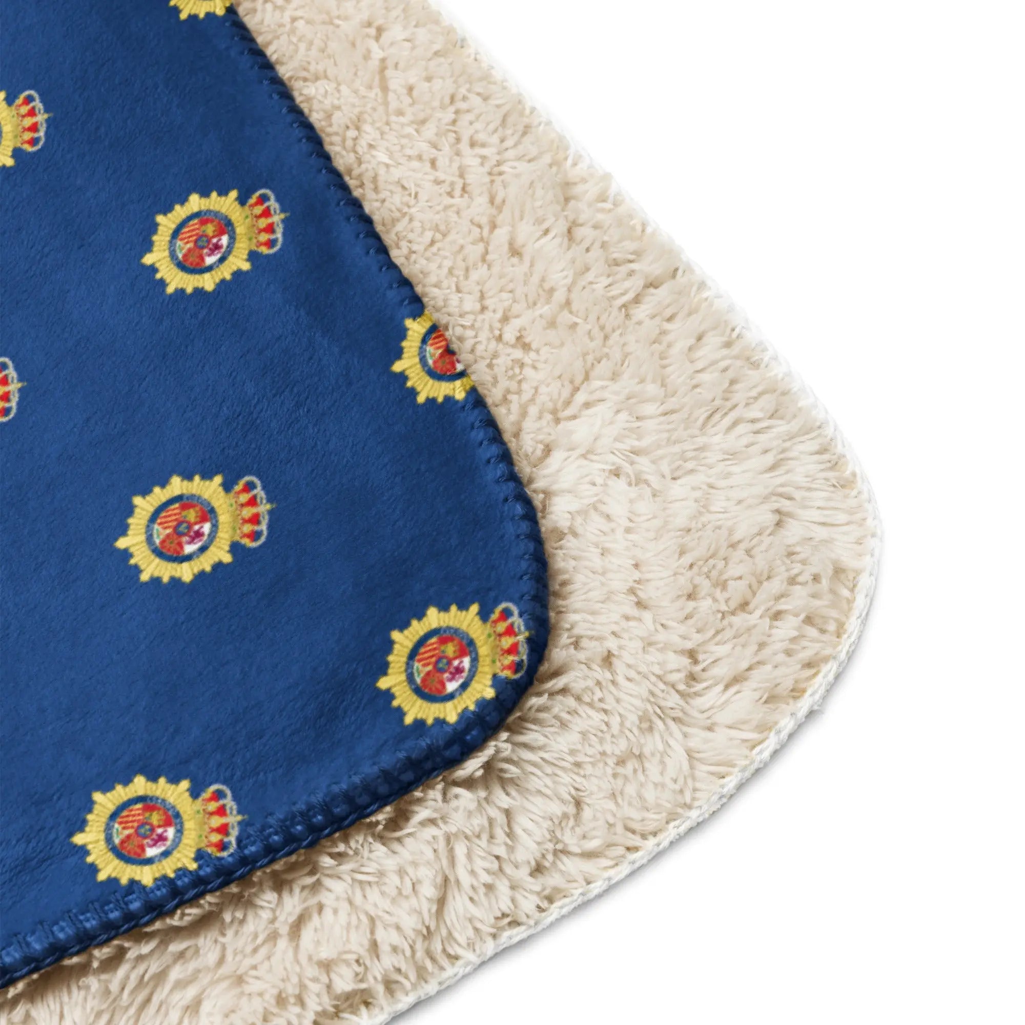 Comprar Manta sherpa Policía Nacional La Flamenca de Borgoña, Bandera de España, Cruz de Borgoña, Patricia Muñoz, VOX, Santiago Abascal