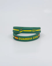 Comprar PULSERA SILICONA GUARDIA CIVIL 175 ANIVERSARIO La Flamenca de Borgoña, Bandera de España, Cruz de Borgoña, Patricia Muñoz, VOX, Santiago Abascal