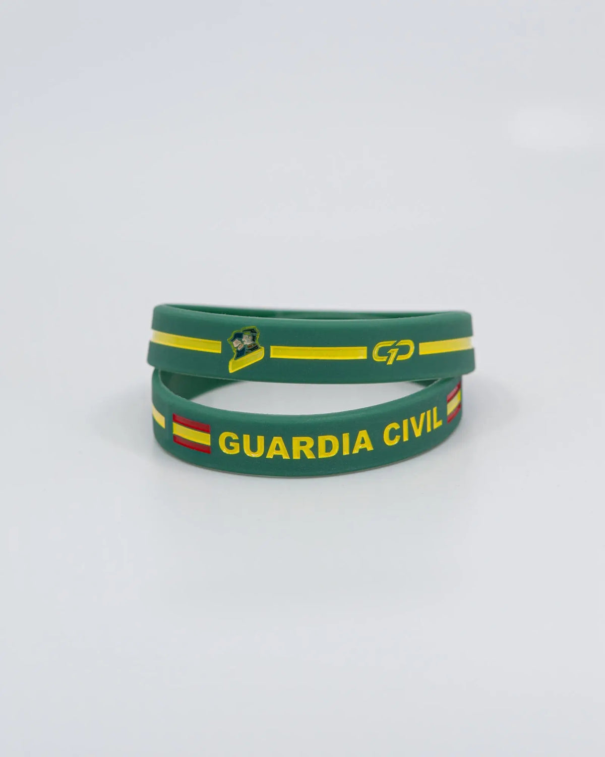 Comprar PULSERA SILICONA GUARDIA CIVIL 175 ANIVERSARIO La Flamenca de Borgoña, Bandera de España, Cruz de Borgoña, Patricia Muñoz, VOX, Santiago Abascal