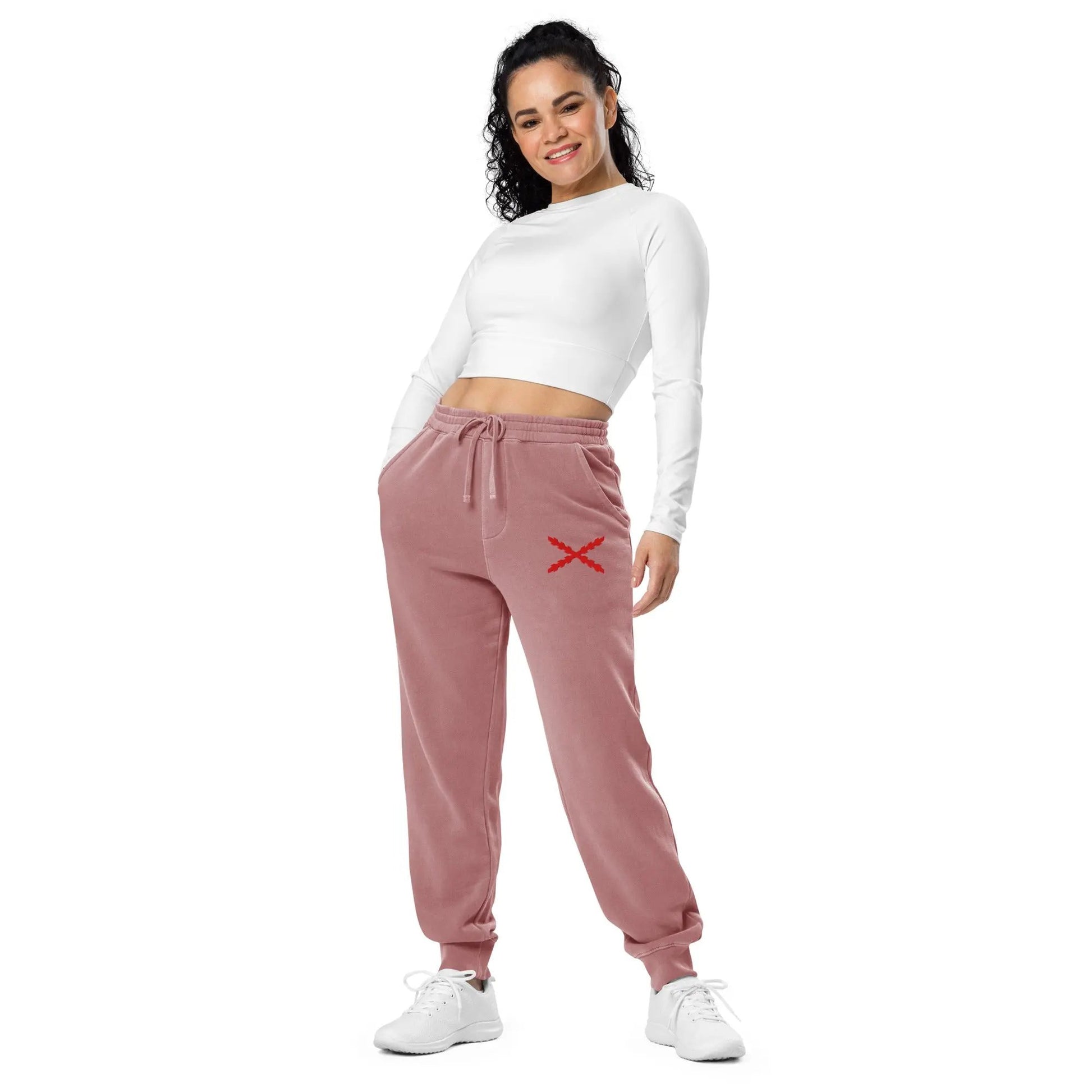 Comprar Pantalón de deporte teñido unisex Cruz de Borgoña La Flamenca de Borgoña Bandera España