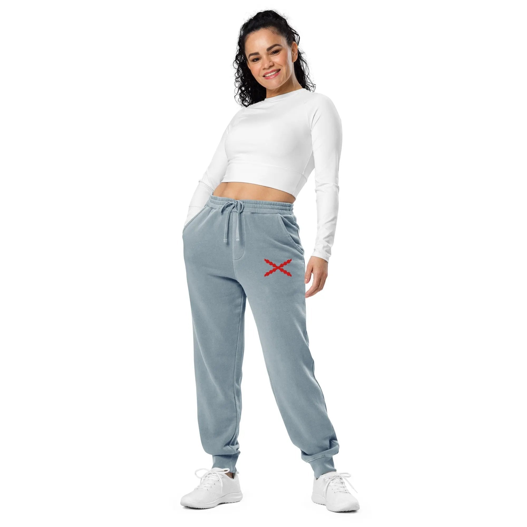 Comprar Pantalón de deporte teñido unisex Cruz de Borgoña La Flamenca de Borgoña Bandera España