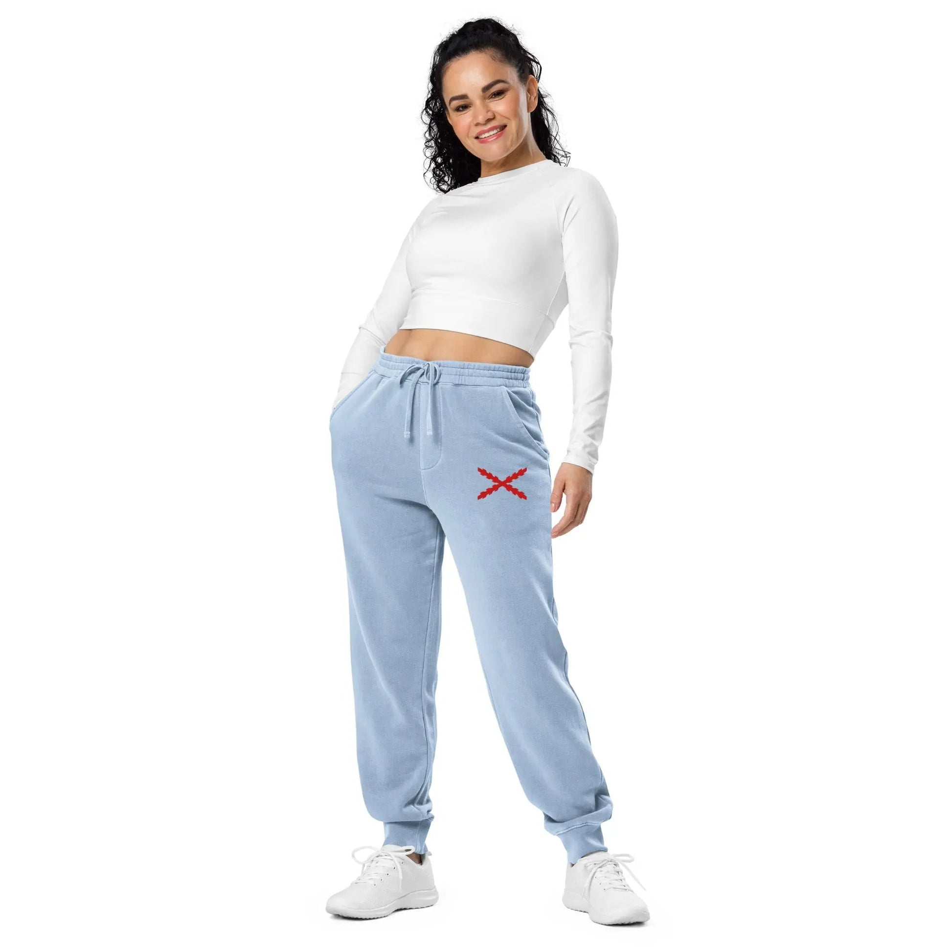 Comprar Pantalón de deporte teñido unisex Cruz de Borgoña La Flamenca de Borgoña Bandera España