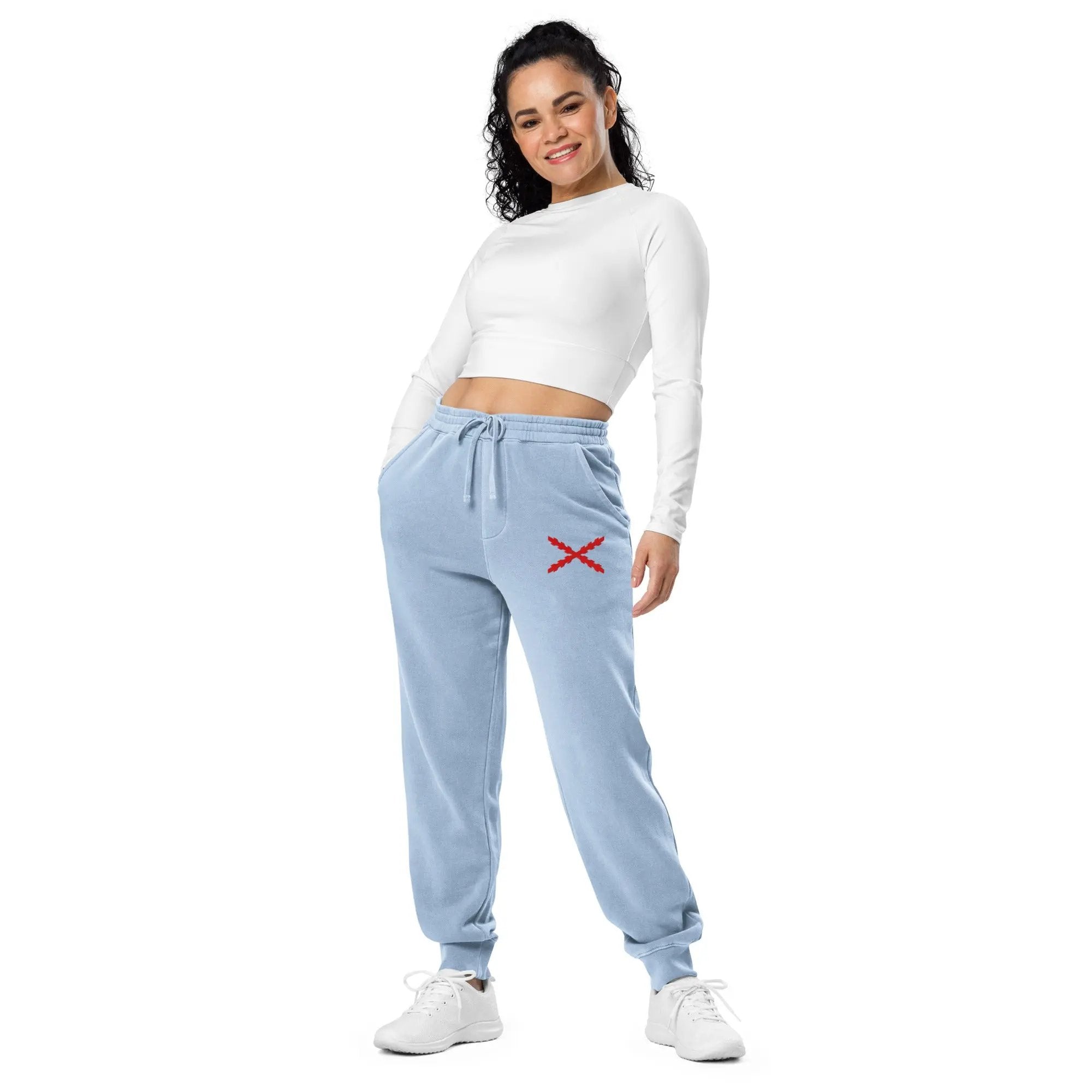 Comprar Pantalón de deporte teñido unisex Cruz de Borgoña La Flamenca de Borgoña Bandera España
