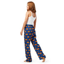 Comprar Pantalón de pijama Azul Bandera España con ribete La Flamenca de Borgoña Bandera España