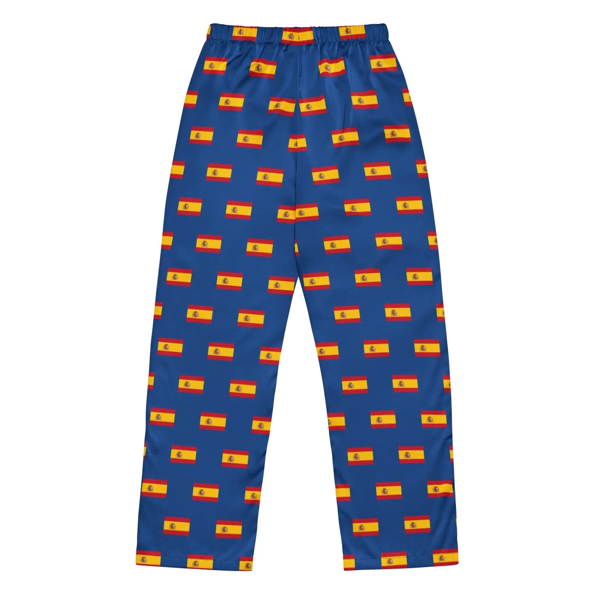 Comprar Pantalón de pijama Azul Bandera España con ribete La Flamenca de Borgoña Bandera España