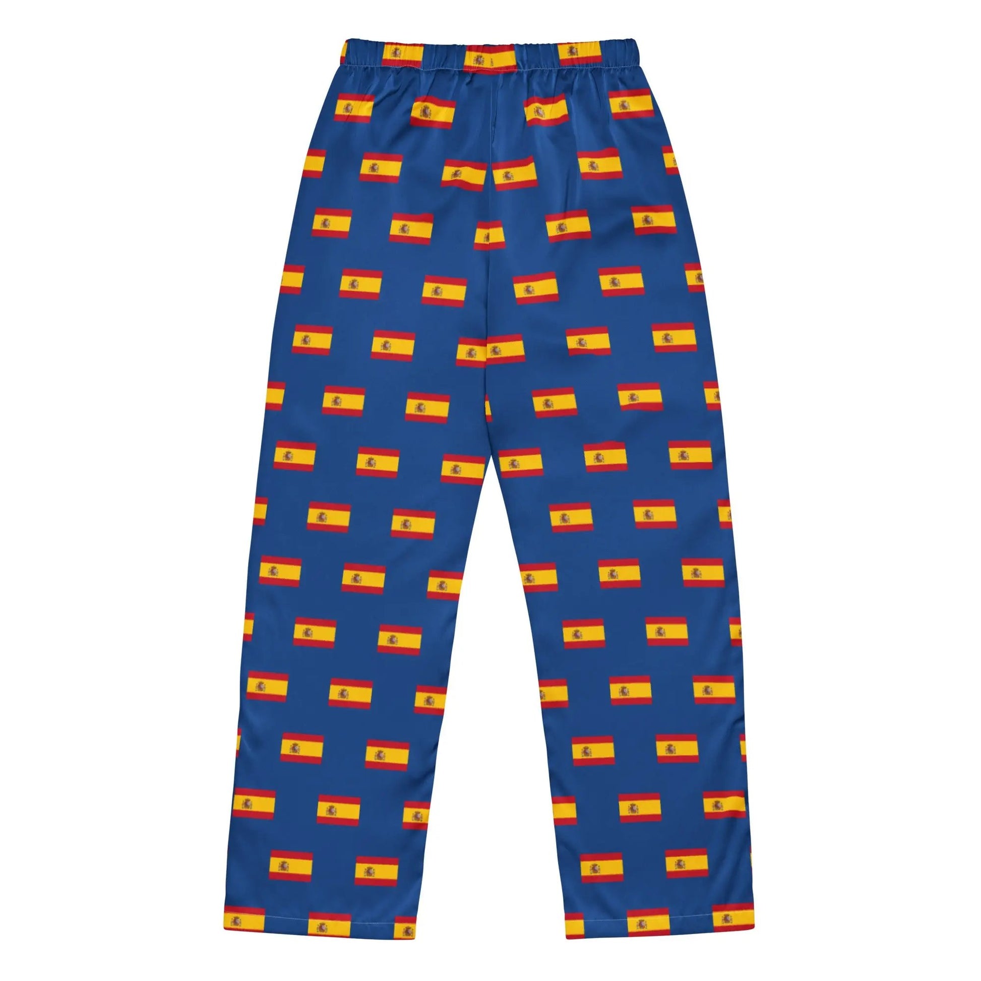 Comprar Pantalón de pijama Azul Bandera España con ribete La Flamenca de Borgoña Bandera España