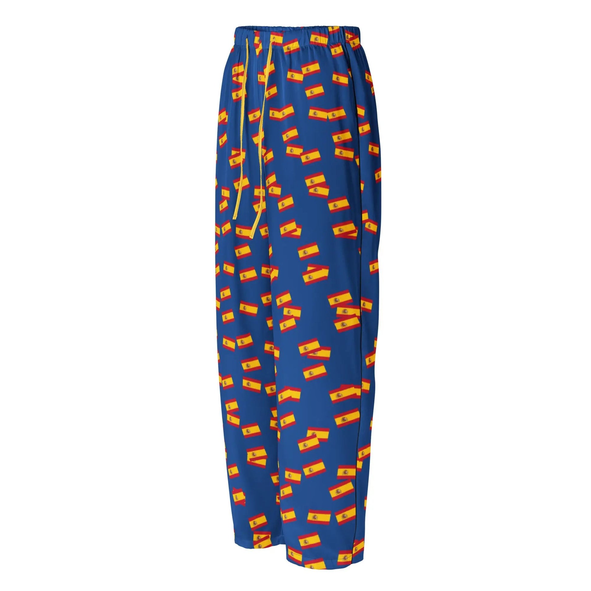 Comprar Pantalón de pijama Azul Bandera España movimiento La Flamenca de Borgoña Bandera España
