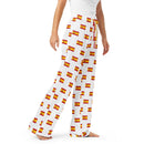 Comprar Pantalón de pijama Blanco Bandera España con ribete La Flamenca de Borgoña Bandera España