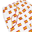 Comprar Pantalón de pijama Blanco Bandera España con ribete La Flamenca de Borgoña Bandera España