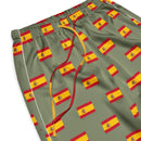 Comprar Pantalón de pijama Verde Bandera España con ribete La Flamenca de Borgoña Bandera España