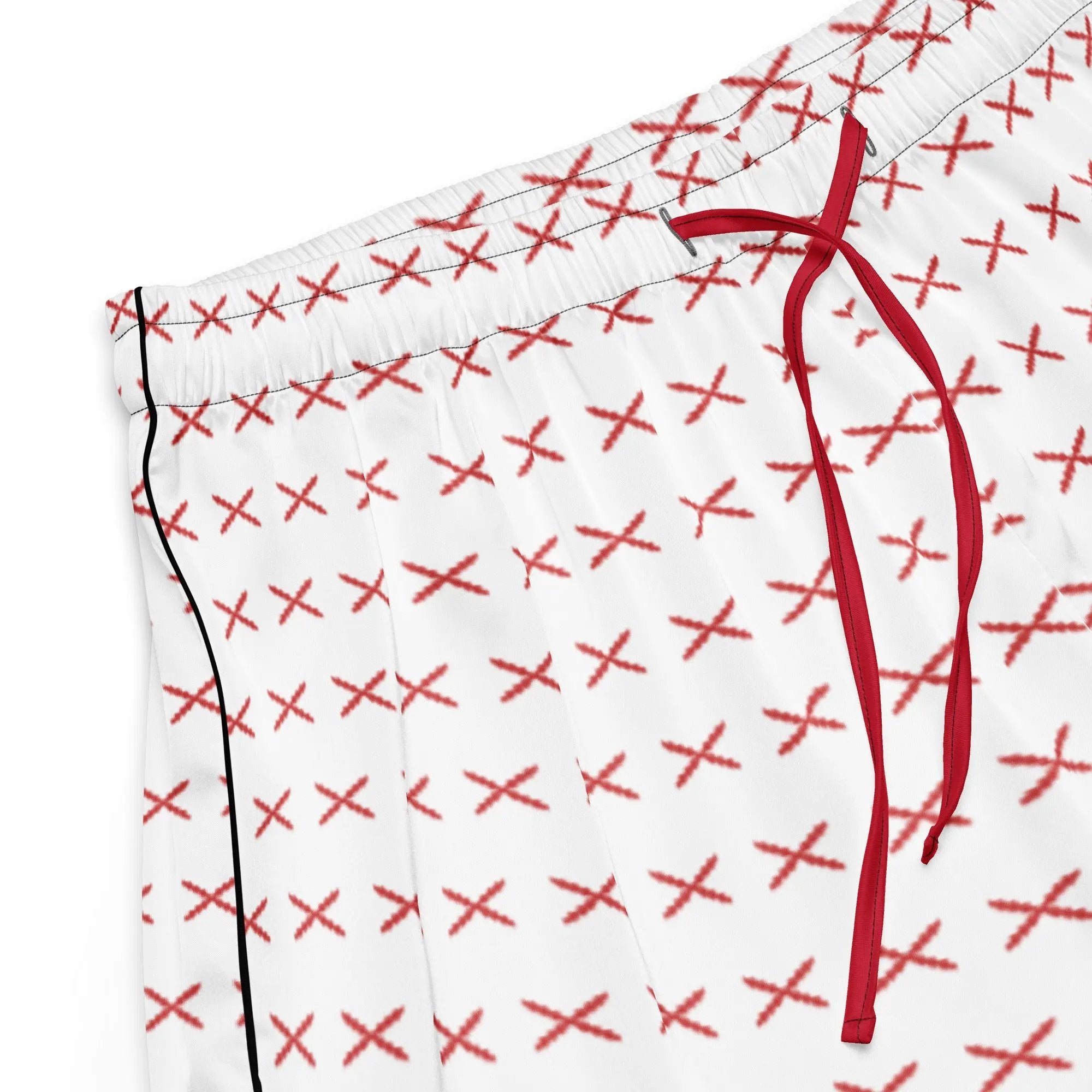 Comprar Pantalones cortos de pijama Cruz de Borgoña con ribete La Flamenca de Borgoña Bandera España