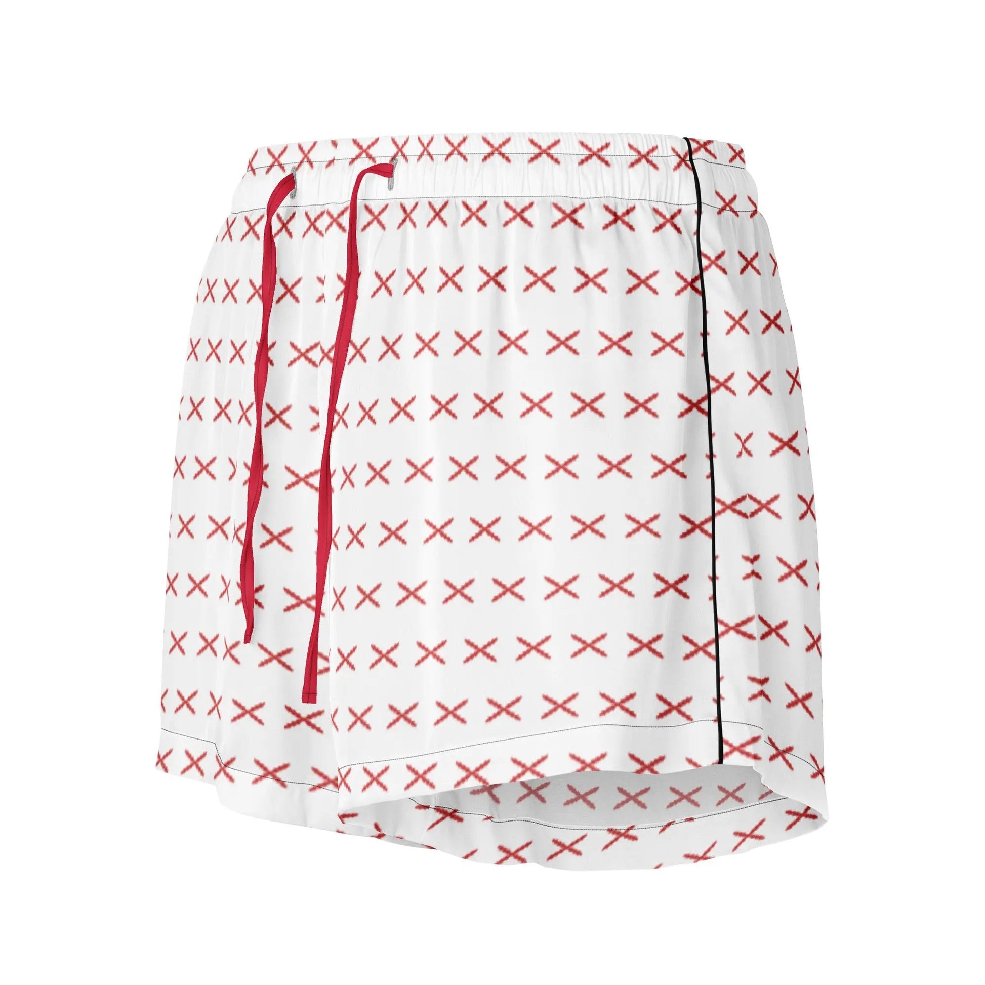 Comprar Pantalones cortos de pijama Cruz de Borgoña con ribete La Flamenca de Borgoña Bandera España