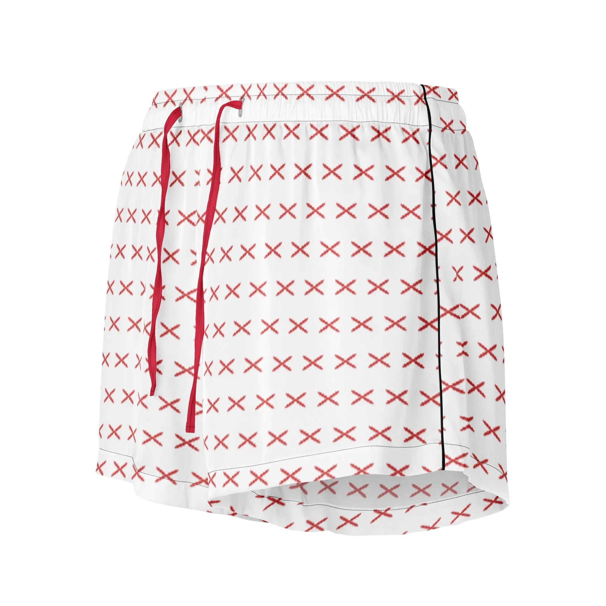 Comprar Pantalones cortos de pijama Cruz de Borgoña con ribete La Flamenca de Borgoña Bandera España