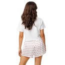 Comprar Pantalones cortos de pijama Cruz de Borgoña con ribete La Flamenca de Borgoña Bandera España