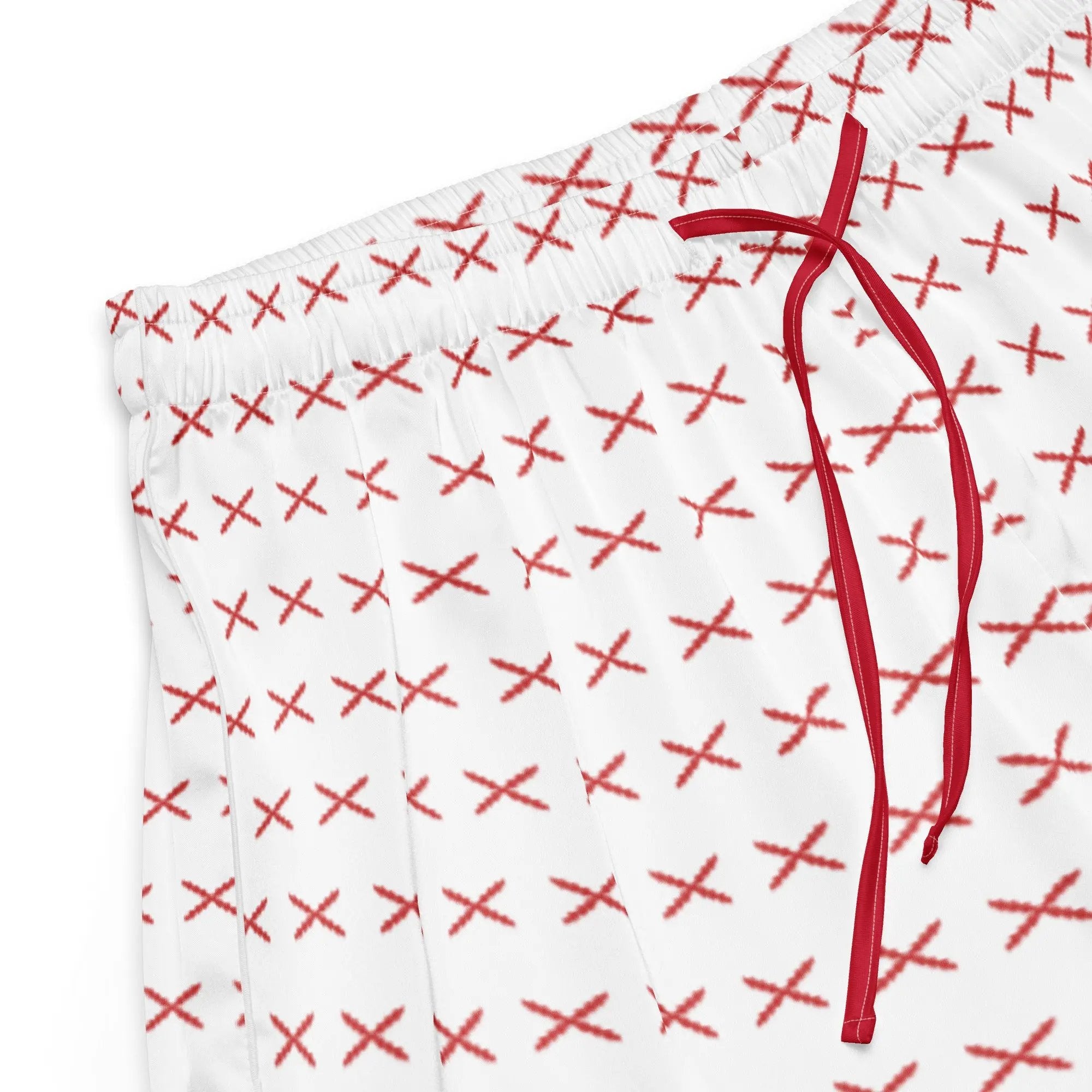 Comprar Pantalones cortos de pijama Cruz de Borgoña con ribete La Flamenca de Borgoña Bandera España