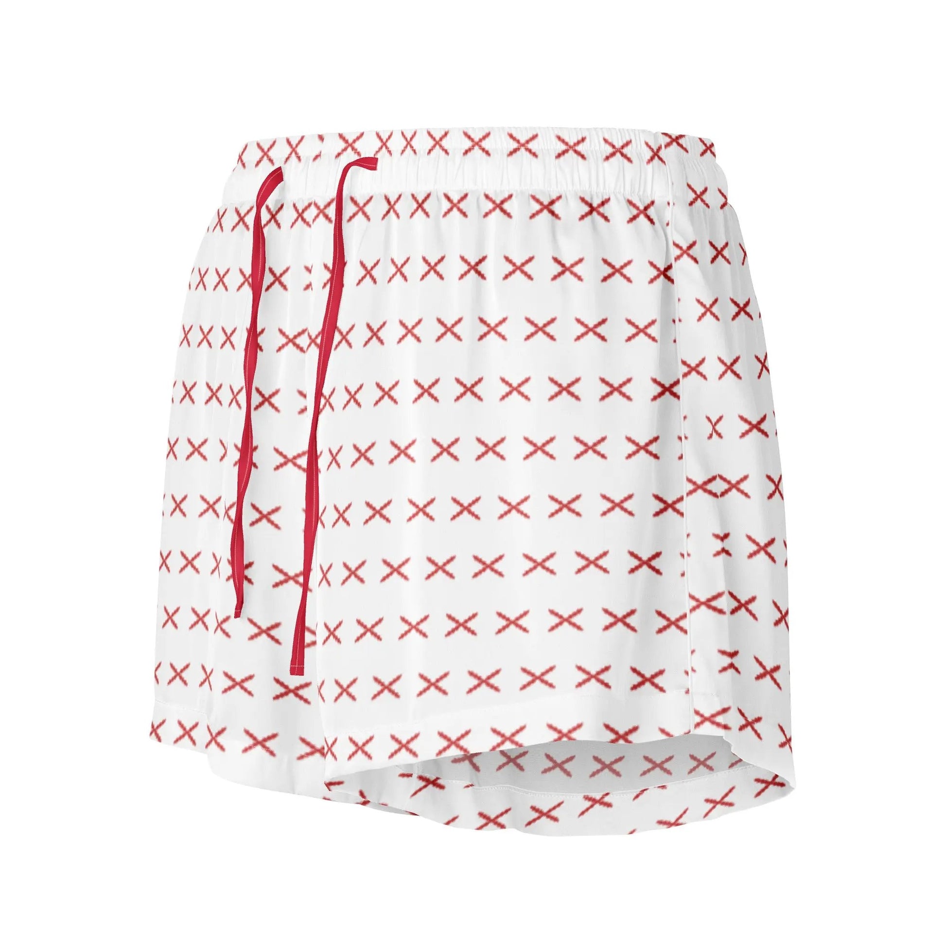 Comprar Pantalones cortos de pijama Cruz de Borgoña con ribete La Flamenca de Borgoña Bandera España