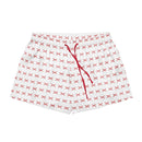 Comprar Pantalones cortos de pijama Cruz de Borgoña con ribete La Flamenca de Borgoña Bandera España