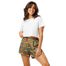 Comprar Pantalones cortos de pijama Verde Bandera España con ribete La Flamenca de Borgoña Bandera España