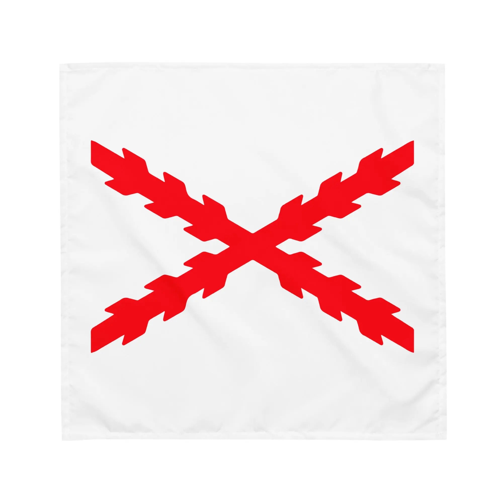 Comprar Pañuelo Cruz de Borgoña Bandera España La Flamenca de Borgoña Patricia Muñoz VOX