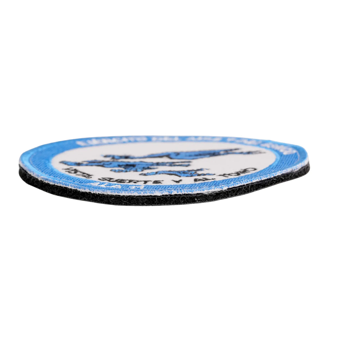 Comprar Parche Ejército del Aire Ala 11 <<Vista, Suerte y al Toro>> Bordado Velcro 9 cm La Flamenca de Borgoña Bandera España