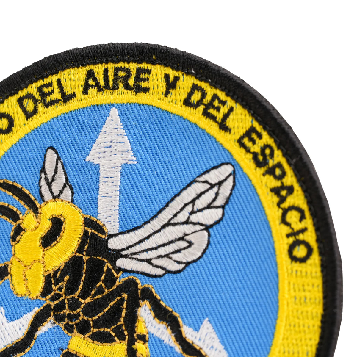 Comprar Parche Ejército del Aire ETESDA 9cm La Flamenca de Borgoña Bandera España