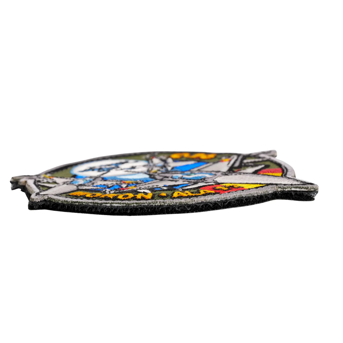 Comprar Parche Ejército del Aire Eurofighter C-16 Morón Ala 11 Bordado Velcro 10,5 x 9,5 cm La Flamenca de Borgoña Bandera España