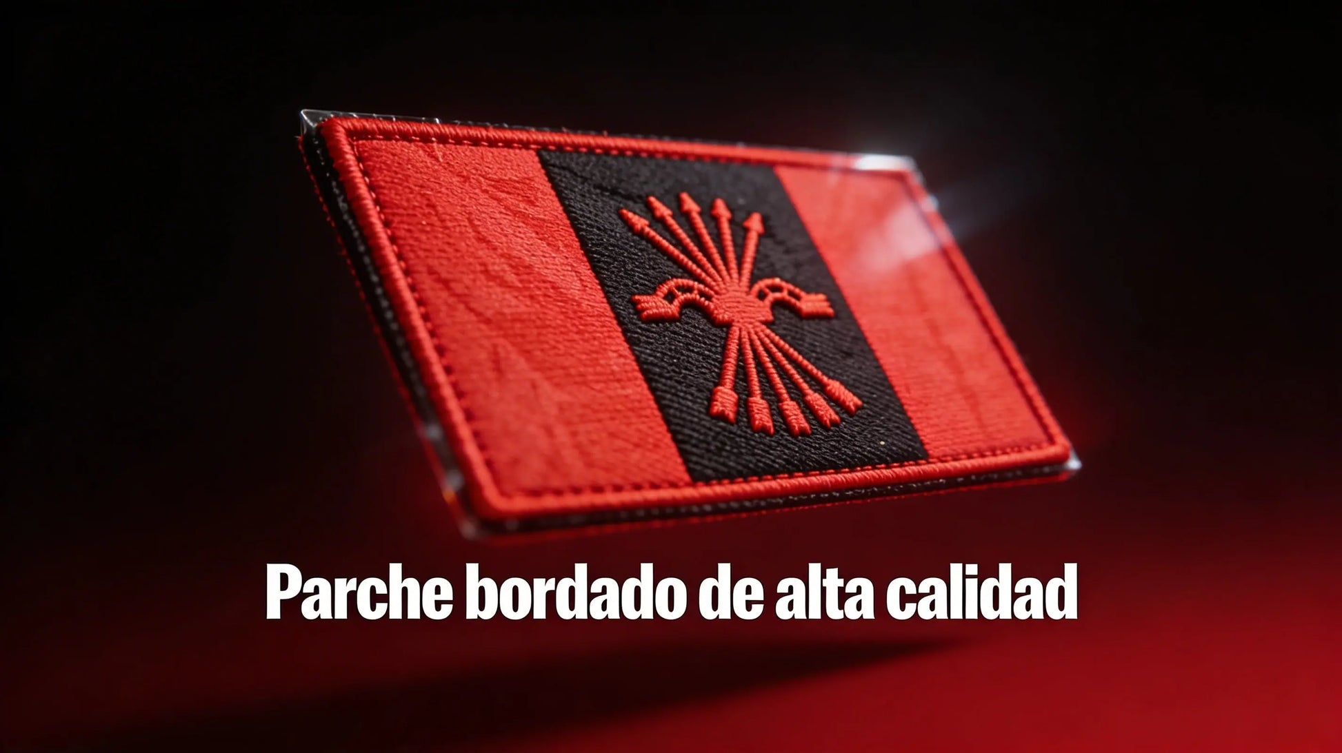 Comprar Parche Falange La Flamenca de Borgoña Bandera España