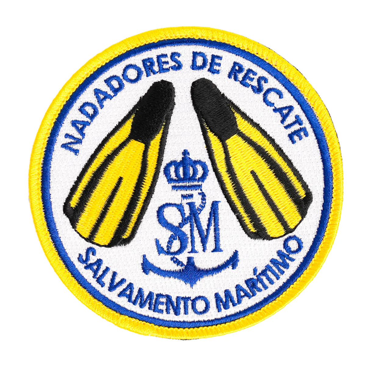 Comprar Parche Nadadores de Rescate Salvamento Marítimo 9cm La Flamenca de Borgoña Bandera España