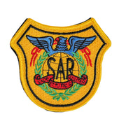 Comprar Parche SAR Búsqueda y Salvamento Aéreo Amarillo Bordado con Velcro — 9,5 × 9 cm La Flamenca de Borgoña Bandera España