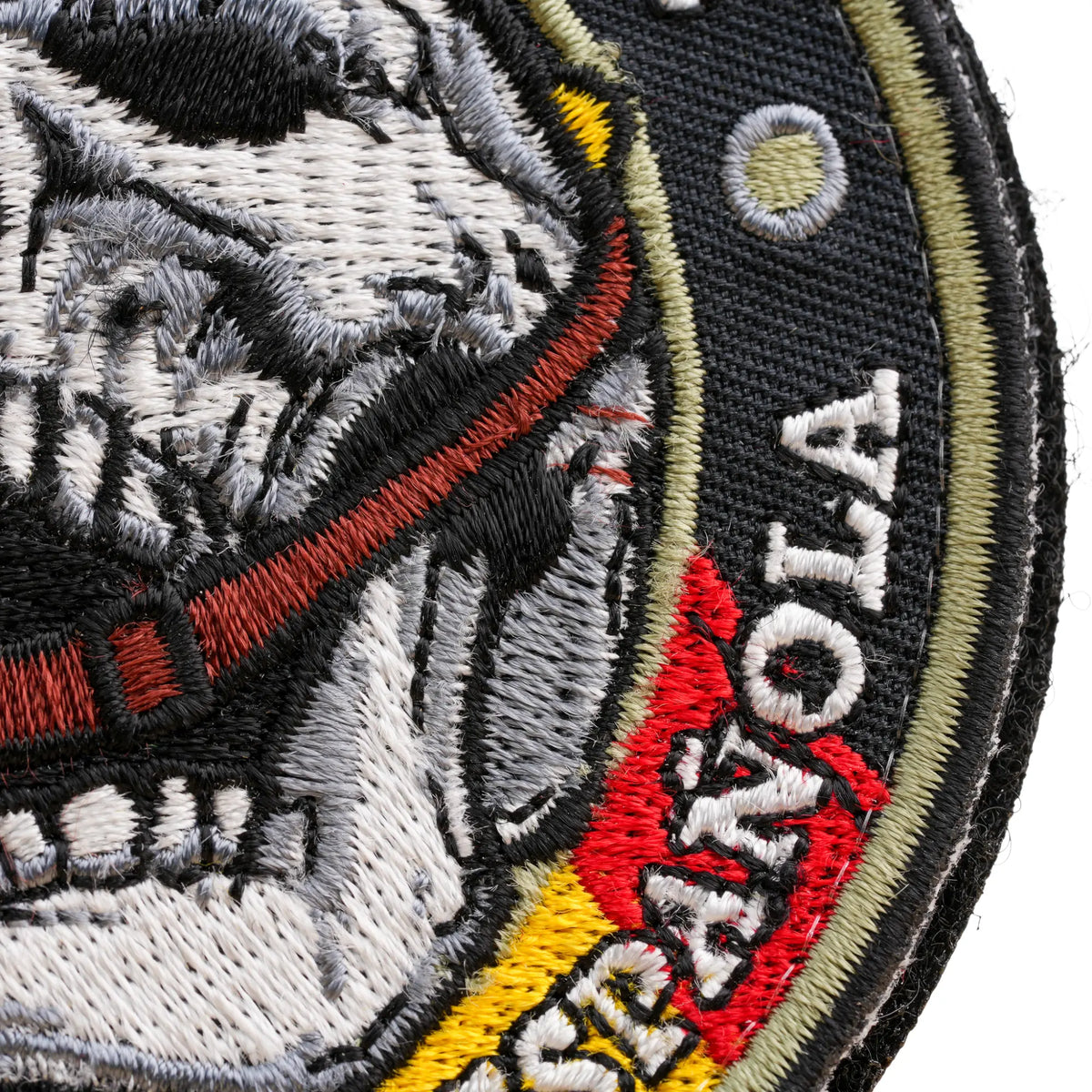 Comprar Parche de La Legión Española Novios de la Muerta Bordado Velcro 9cm La Flamenca de Borgoña Bandera España