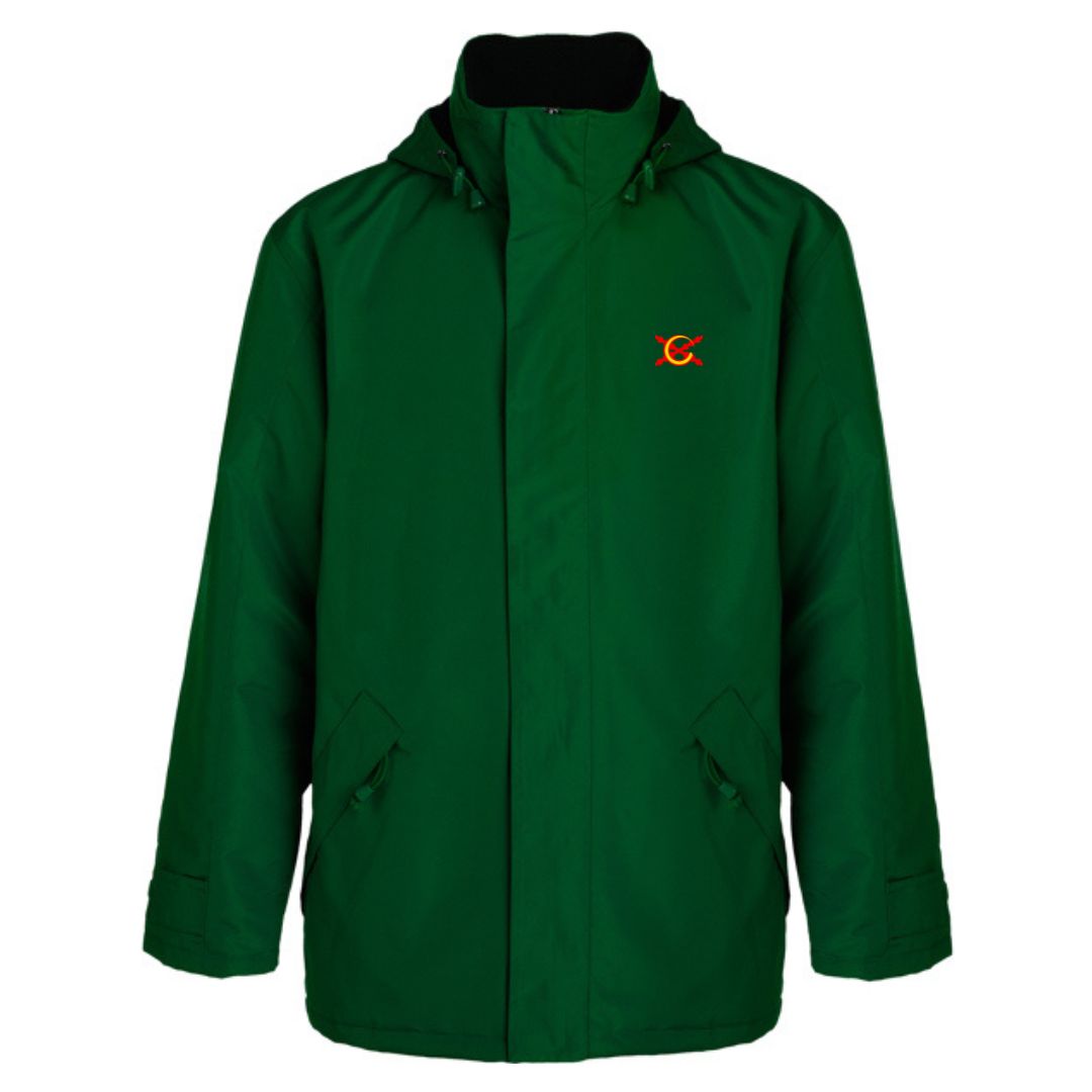 Comprar Parka Bandera España Verde Hombre Bandera España La Flamenca de Borgoña Patricia Muñoz VOX