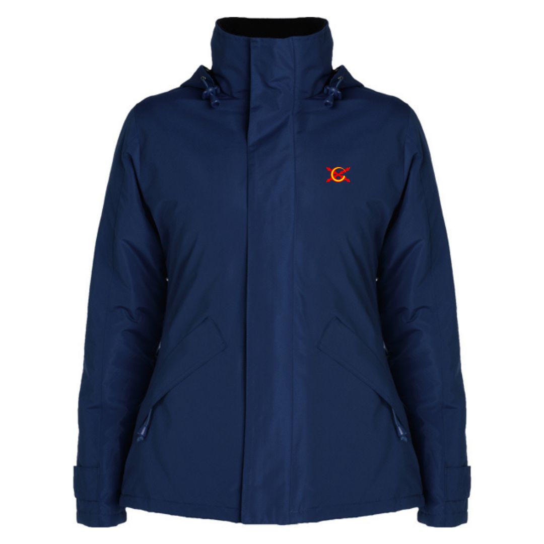 Comprar Parka Bandera España azul marino Mujer Bandera España La Flamenca de Borgoña Patricia Muñoz VOX