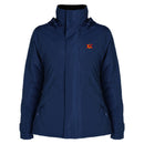 Comprar Parka Bandera España azul marino Mujer - OFERTA Talla XL bordado La Flamenca de Borgoña, Bandera de España, Cruz de Borgoña, Patricia Muñoz, VOX, Santiago Abascal