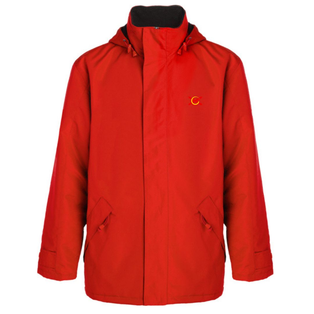 Comprar Parka Bandera España Roja Hombre Bandera España La Flamenca de Borgoña Patricia Muñoz VOX