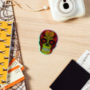 Comprar Pegatinas holográficas Calavera España La Flamenca de Borgoña Bandera España