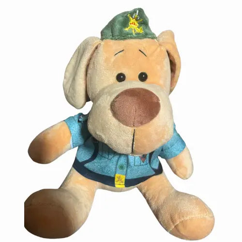 Comprar Peluche Perro Legionario español La Flamenca de Borgoña Bandera España