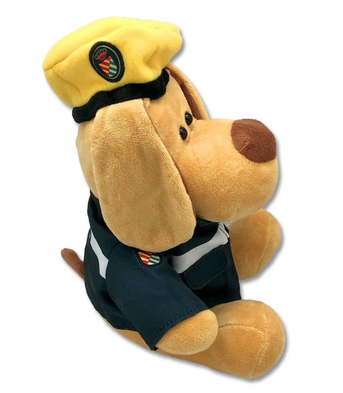 Comprar Peluche Perro UME Unidad Militar de Emergencias La Flamenca de Borgoña Bandera España