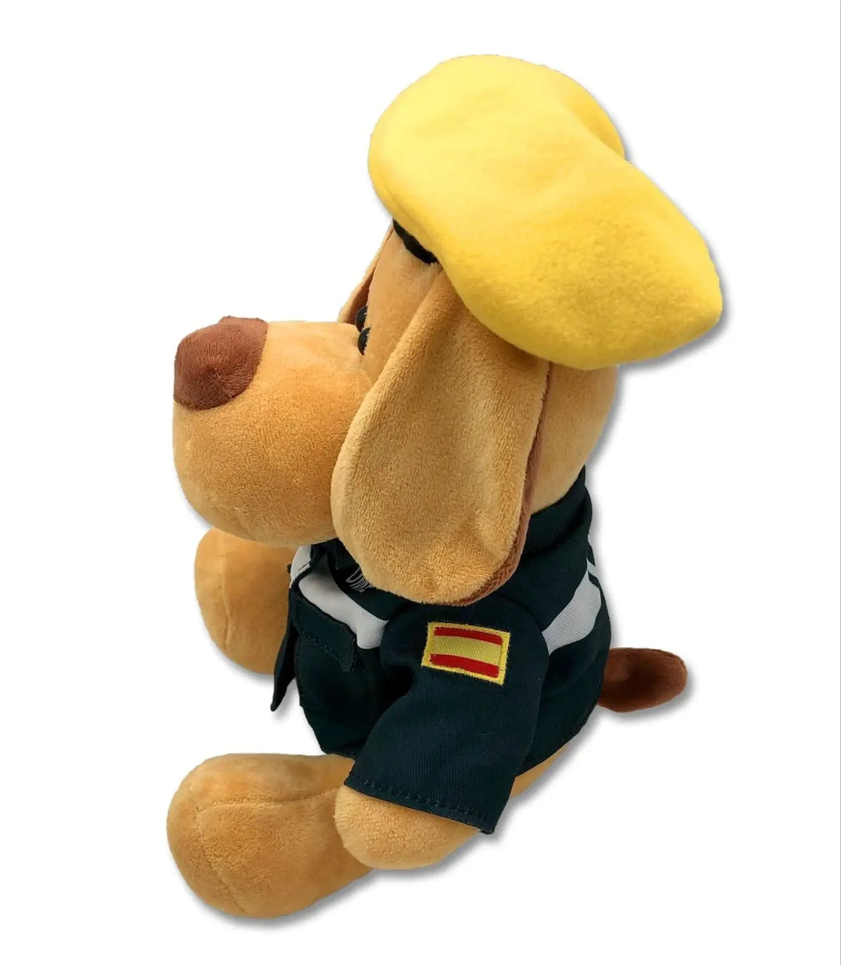 Comprar Peluche Perro UME Unidad Militar de Emergencias La Flamenca de Borgoña Bandera España