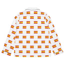 Comprar Pijama de manga larga Blanco Bandera España con ribete La Flamenca de Borgoña Bandera España