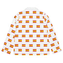Comprar Pijama de manga larga Blanco Bandera España con ribete La Flamenca de Borgoña Bandera España