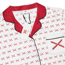 Comprar Pijama de manga larga Cruz de Borgoña con ribete La Flamenca de Borgoña Bandera España