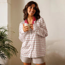 Comprar Pijama de manga larga Cruz de Borgoña con ribete La Flamenca de Borgoña Bandera España