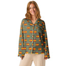 Comprar Pijama de manga larga Verde Bandera España con Ribete La Flamenca de Borgoña Bandera España