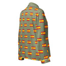 Comprar Pijama de manga larga Verde Bandera España con Ribete La Flamenca de Borgoña Bandera España