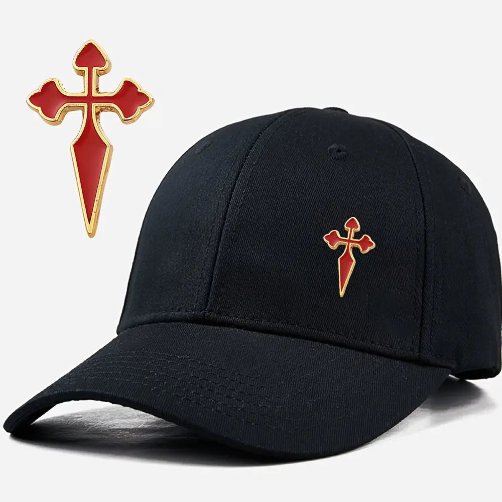 Comprar Pin Cruz de Santiago La Flamenca de Borgoña Bandera España