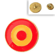 Comprar Pin de Solapa Escarapela de España Esmaltado La Flamenca de Borgoña Bandera España