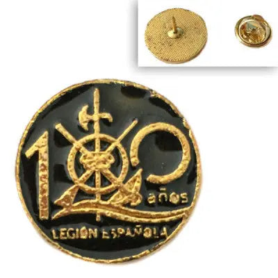 Comprar Pin de Solapa La Legión Española 100 Años Centenario Esmaltado La Flamenca de Borgoña Bandera España